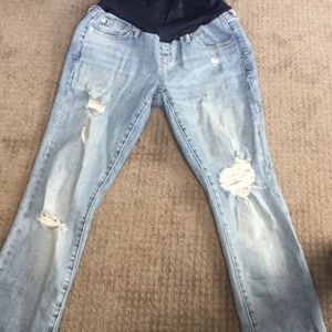 Gap maternity jeans